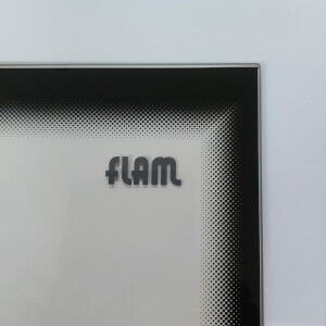 Keramisch bedrukt glas MT+ (MTplus) 68/57 Vlak, met Embleem