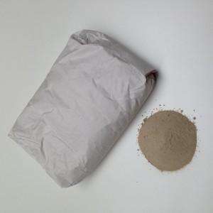 Chamotte grijs in zak van 25 kg.