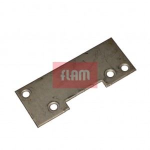 Afdekplaatje Waakvlam Bedbrander (Inox)